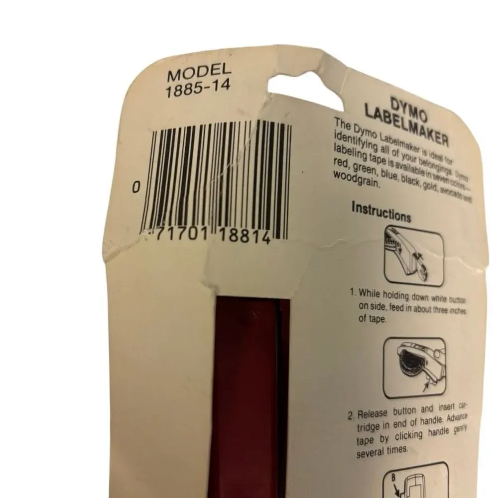 Dymo Esselte Model 1885-14 Label Maker
